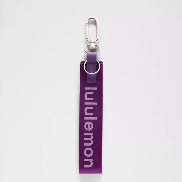Lululemon Never Lost Keychain- College Purple/White - Picture 4 of 4